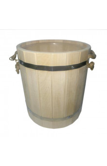 Запарник Банные Штучки Русский дух, с пластиковой вставкой липа 13 л 31157