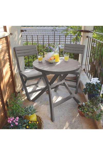 Набор балконной мебели Keter Jazz Set cappuccino Набор балконной мебели Keter Jazz Set cappuccino