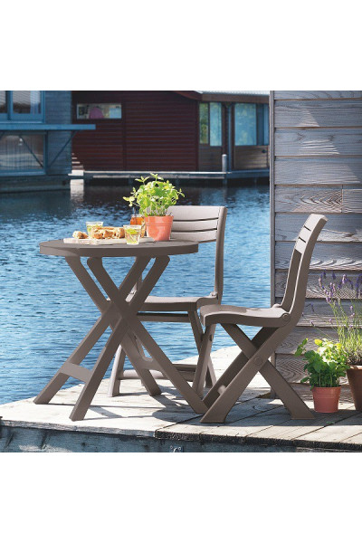 Набор балконной мебели Keter Jazz Set cappuccino Набор балконной мебели Keter Jazz Set cappuccino