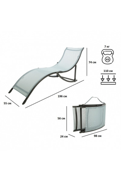 Кресло - шезлонг Green Glade М6183 Кресло - шезлонг Green Glade М6183