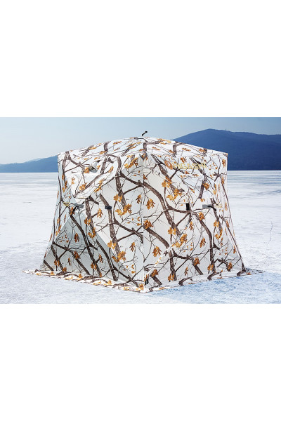 Зимняя палатка куб Higashi Winter Camo Pyramid Зимняя палатка куб Higashi Winter Camo Pyramid