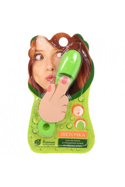 Щеточка для пилинга и очищения кожи лица Банные Штучки 10 см 41266 Щеточка для пилинга и очищения кожи лица Банные Штучки 10 см 41266