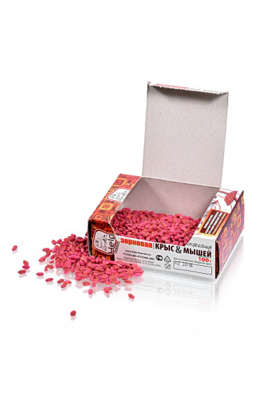 Приманка зерновая Help для уничтожения крыс и мышей 100 г 80262 Приманка зерновая Help для уничтожения крыс и мышей 100 г 80262