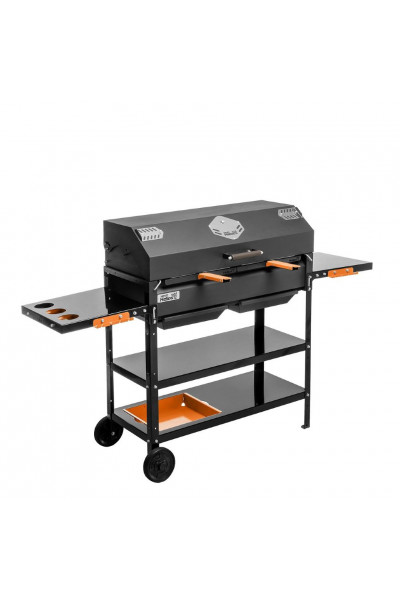 Мангал с крышкой Helios Smart-800 Люкс HS-GS-M804-L (4 места) Мангал с крышкой Helios Smart-800 Люкс HS-GS-M804-L (4 места)