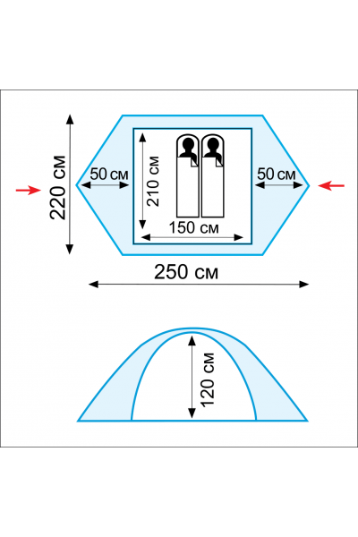 Палатка Tramp Scout 2 (V2) Палатка Tramp Scout 2 (V2)