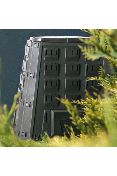 Компостер садовый 420 л Evogreen IKEV420C-S411 чёрный Компостер садовый 420 л Evogreen IKEV420C-S411 чёрный