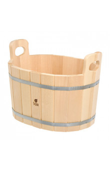 Ушат/шайка для бани Банные Штучки овальный липа 15 л 3711