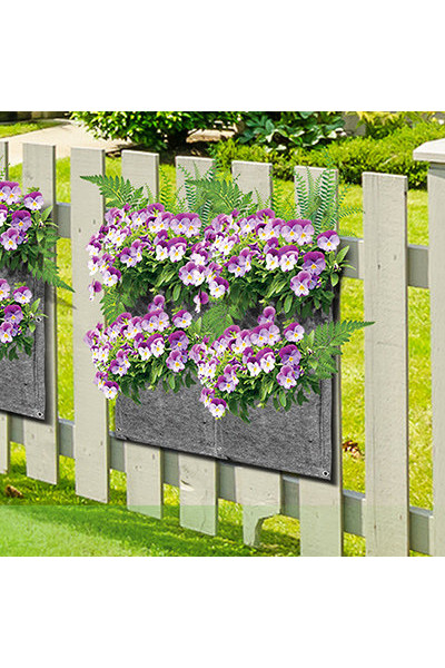 Вертикальная грядка Blumen Haus Плантер 4 кармана 50х50 см 65102 Вертикальная грядка Blumen Haus Плантер 4 кармана 50х50 см 65102