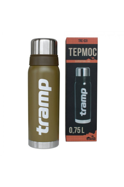 Термос Tramp 0,75 л оливковый TRC-031 Термос Tramp 0,75 л оливковый TRC-031