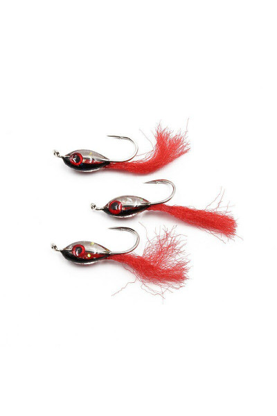 Мормышка Яман Подсадка малек с ушком, L-11 мм, 0,16 г, №10, цвет красный (3 шт.) Я-МР1863 Мормышка Яман Подсадка малек с ушком, L-11 мм, 0,16 г, №10, цвет красный (3 шт.) Я-МР1863
