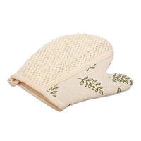 Мочалка варежка Банные Штучки Листья 41366