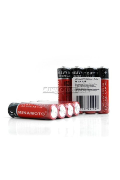 Батарейка Minamoto R06 (АА) 1-050 (1 шт)