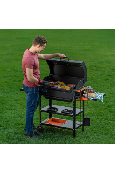 Мангал с крышкой Helios Smart-600 Люкс HS-GS-M604-L Мангал с крышкой Helios Smart-600 Люкс HS-GS-M604-L