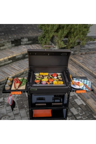 Мангал с крышкой Helios Smart-600 Люкс HS-GS-M604-L Мангал с крышкой Helios Smart-600 Люкс HS-GS-M604-L