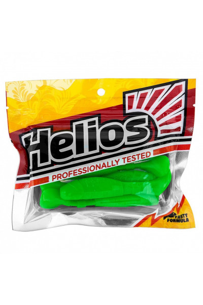 Виброхвост Helios Chubby 3,55/9 см, цвет Electric green 5 шт HS-4-007 Виброхвост Helios Chubby 3,55/9 см, цвет Electric green 5 шт HS-4-007