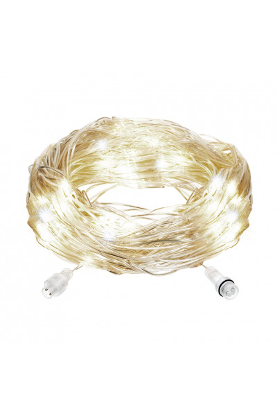 Уличная светодиодная гирлянда (теплый свет) Vegas Сеть 144 LED, 1,2х1,5 м, 24V 55030 Уличная светодиодная гирлянда (теплый свет) Vegas Сеть 144 LED, 1,2х1,5 м, 24V 55030