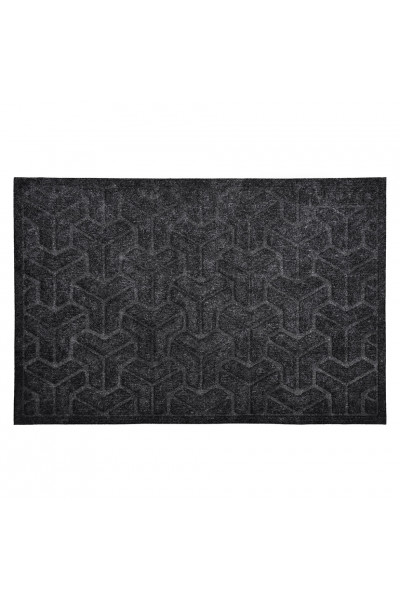 Коврик придверный Vortex Greek на резиновой подложке 40х60 см серый 20101 Коврик придверный Vortex Greek на резиновой подложке 40х60 см серый 20101