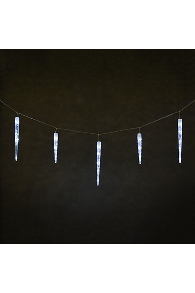 Светодиодная гирлянда (холодный свет) Vagas Сосульки 32 LED 2,1 м 220V 55131