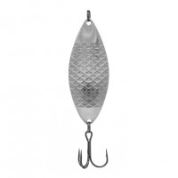 Блесна Helios Карась 18г. Серебро чешуя 1233