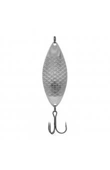 Блесна Helios Карась 18г. Серебро чешуя 1233