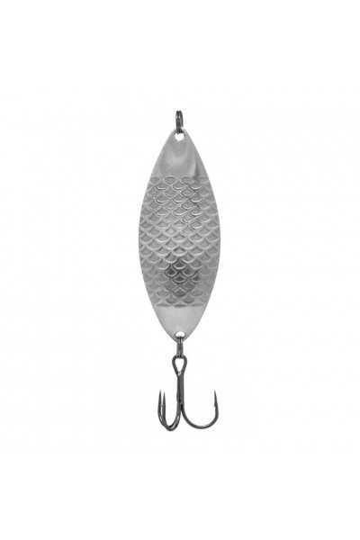 Блесна Helios Карась 18г. Серебро чешуя 1233