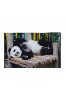 Коврик влаговпитывающий Vortex Velur Spa 50х80 см Панда 24287