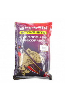 Прикормка Yaman Active Bite Сазан (кукуруза), цв. жёлтый, 900 г Y-AB-05