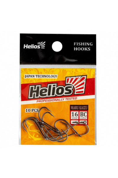 Крючок Helios Maru kaizu №16 цвет BC (10 шт) HS-MK-16 Крючок Helios Maru kaizu №16 цвет BC (10 шт) HS-MK-16