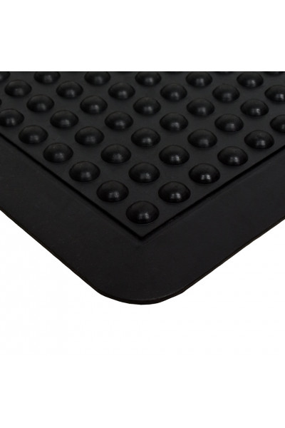 Коврик резиновый придверный Vortex Антиусталость 60х90 см черный 24248 Коврик резиновый придверный Vortex Антиусталость 60х90 см черный 24248