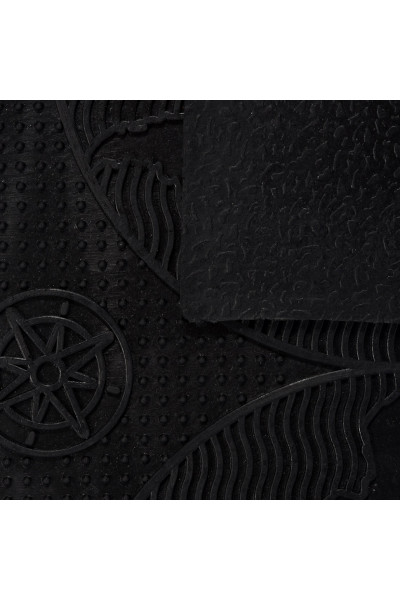 Коврик резиновый придверный Vortex Континенты 40х60 см черный 22459 Коврик резиновый придверный Vortex Континенты 40х60 см черный 22459