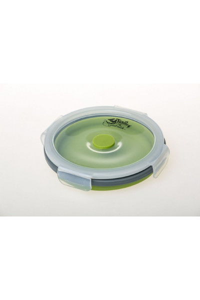 Контейнер Tramp складной силиконовый с крышкой 550мл TRC-088 Контейнер Tramp складной силиконовый с крышкой 550мл TRC-088