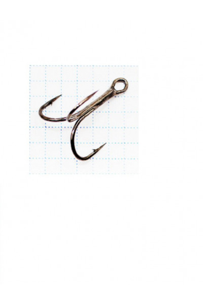 Крючок Koi OShaughnessy Treble № 1 , BN, тройник (5 шт.) KH3285-1BN Крючок Koi OShaughnessy Treble № 1 , BN, тройник (5 шт.) KH3285-1BN
