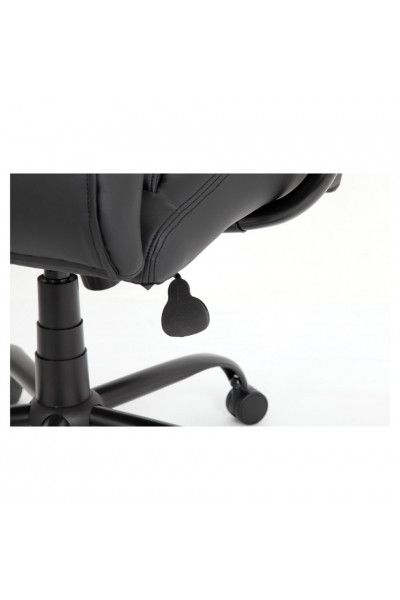 Кресло руководителя Brabix Premium Heavy Duty HD-001 до 200 кг, экокожа, черное 531015 Кресло руководителя Brabix Premium Heavy Duty HD-001 до 200 кг, экокожа, черное 531015