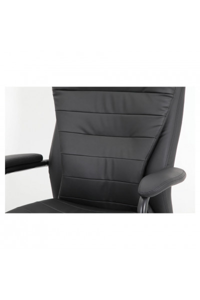 Кресло руководителя Brabix Premium Heavy Duty HD-001 до 200 кг, экокожа, черное 531015 Кресло руководителя Brabix Premium Heavy Duty HD-001 до 200 кг, экокожа, черное 531015