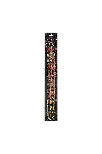 Набор плоских шампуров Boyscout 60 см 6 шт 61919 Набор плоских шампуров Boyscout 60 см 6 шт 61919