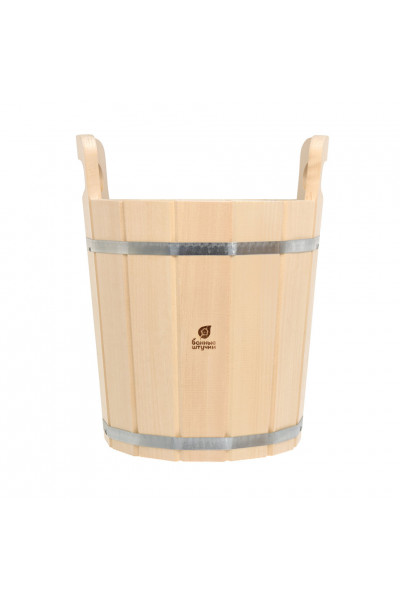 Запарник Банные Штучки с нержавеющей вставкой, липа 12 л 33218 Запарник Банные Штучки с нержавеющей вставкой, липа 12 л 33218