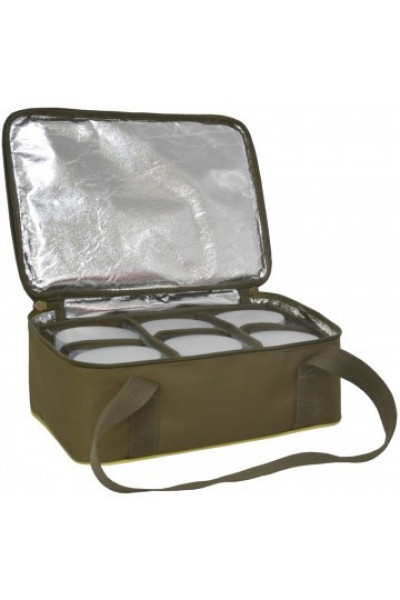 Термо сумка для насадок + 6 банок Aquatic С-42Х