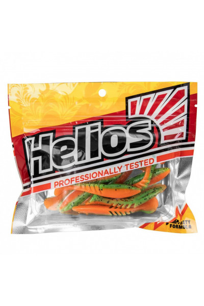Виброхвост Helios Slash 2,64/6,7 см, цвет Pepper Green & Orange 10 шт HS-19-018 Виброхвост Helios Slash 2,64/6,7 см, цвет Pepper Green & Orange 10 шт HS-19-018