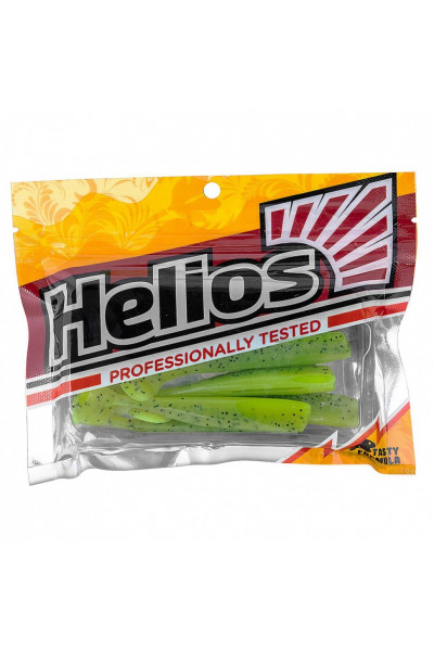 Виброхвост Helios Chebak 3,15/8 см, цвет Pepper Lime 7 шт HS-3-009 Виброхвост Helios Chebak 3,15/8 см, цвет Pepper Lime 7 шт HS-3-009
