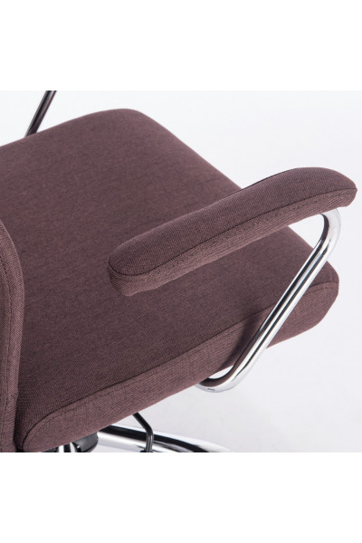 Кресло офисное Brabix Flight EX-540 ткань/сетка, коричневое 531849 Кресло офисное Brabix Flight EX-540 ткань/сетка, коричневое 531849