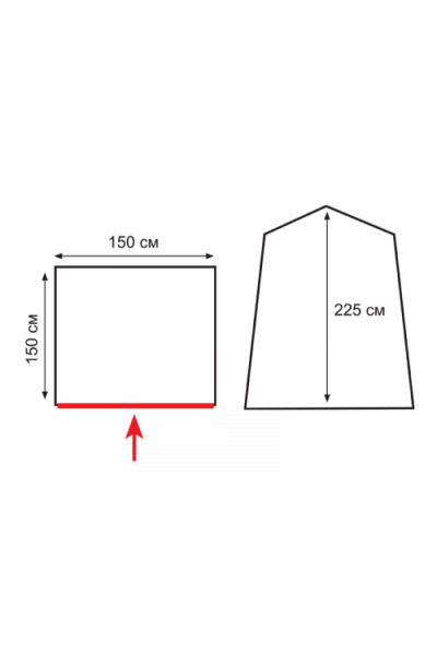 Тент для душа и туалета Totem Privat (V2) Тент для душа и туалета Totem Privat (V2)