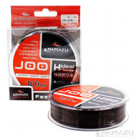 Леска Namazu Joo, 100 м, 0,4 мм, до 11,54 кг, черная NJ100-0,4