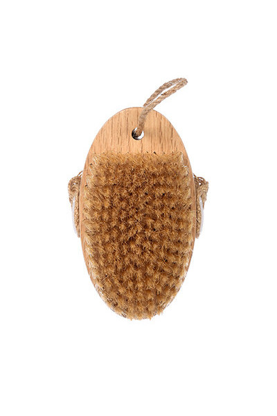 Щетка массажная для тела Банные Штучки Антицеллюлит с натуральной щетиной 13 см 41334