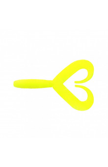 Твистер Yaman PRO Loop-Two, р.2 inch, цвет #02 - Chartreuse (уп.10 шт) YP-LT2-02
