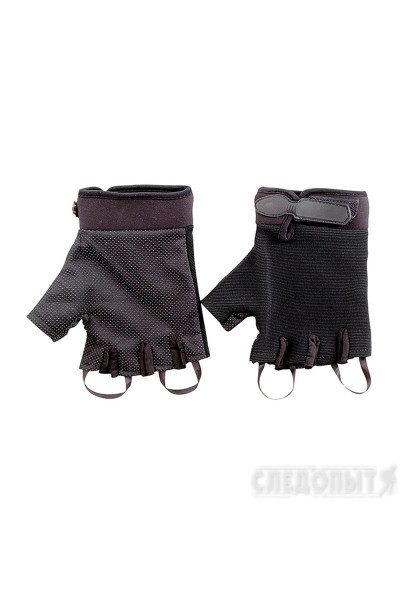 Перчатки туристические Следопыт, черные, без пальцев, размер XL PF-GT-B02