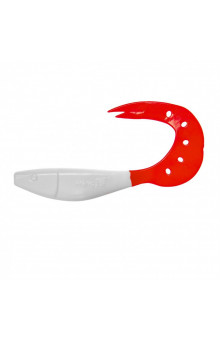 Твистер Helios Kasandra 4"29/10,9см, цвет White RT 5 шт HS-34/1-003