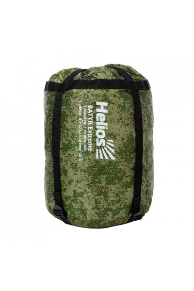 Спальный мешок Helios Батыр Extreme Stratex 200 КМФ цифра Спальный мешок Helios Батыр Extreme Stratex 200 КМФ цифра