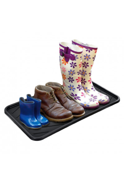 Коврик-лоток для обуви Vortex черный 22352 Коврик-лоток для обуви Vortex черный 22352