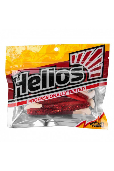 Виброхвост Helios Vigor 3,75/9.5 см, цвет Red Sparkles WT 7 шт HS-6-034 Виброхвост Helios Vigor 3,75/9.5 см, цвет Red Sparkles WT 7 шт HS-6-034