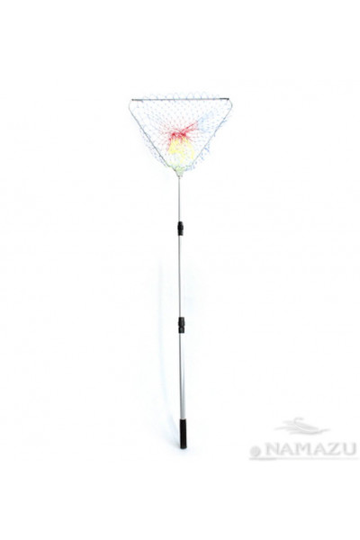 Подсачек складной телескопический Namazu треугольный 60х150 см леска N-YL60-150